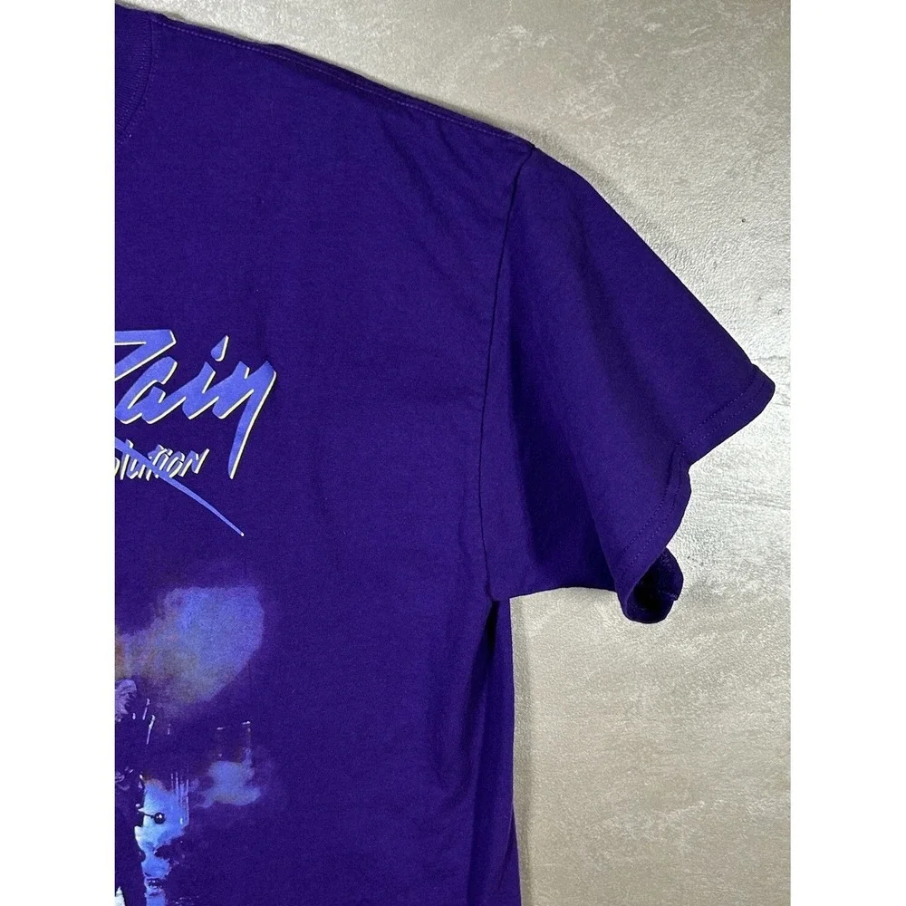 Purple Rain‎ Prince and The Revolution Tee Short Sleeve XL Official Shirt Rock